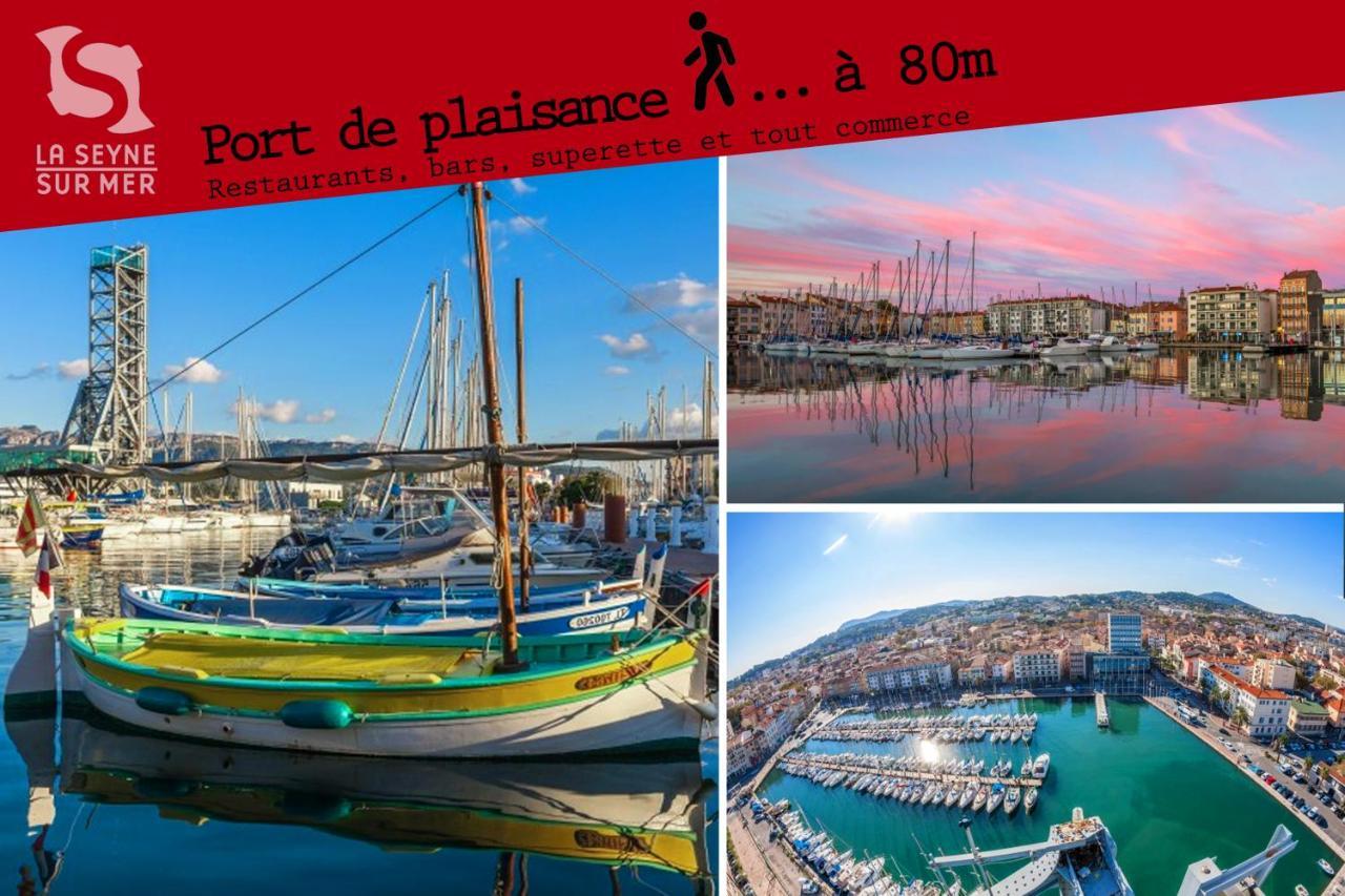L'Aparte H24,Cosy,Port,Plage,Wifi,Netflix La Seyne-sur-Mer Eksteriør billede