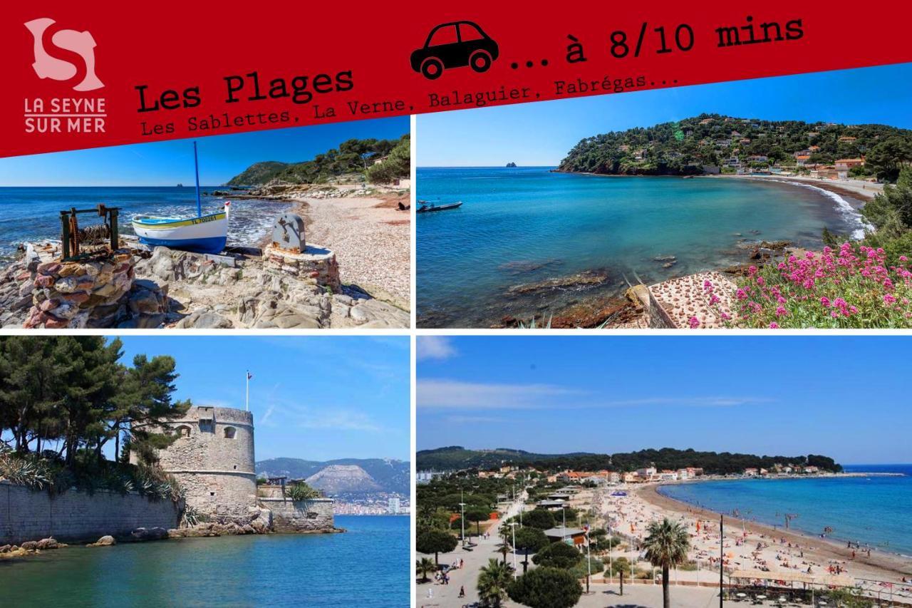 L'Aparte H24,Cosy,Port,Plage,Wifi,Netflix La Seyne-sur-Mer Eksteriør billede