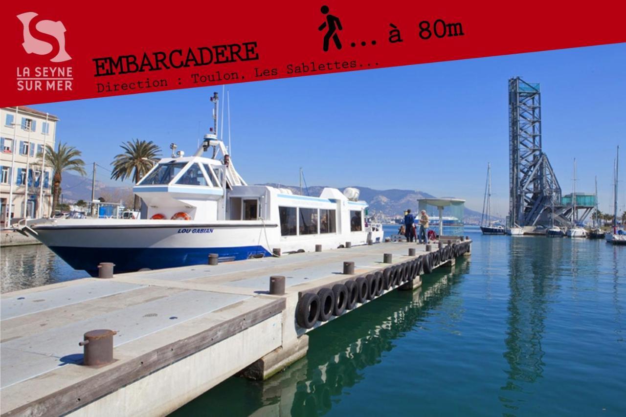 L'Aparte H24,Cosy,Port,Plage,Wifi,Netflix La Seyne-sur-Mer Eksteriør billede